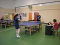 Morgane Tassin qui perd mais qui aura fait un premier set accroche contre Laurent Lepine
